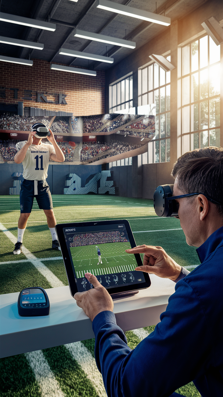 Reps Virtual Reality VR Quarterback Training QB R4 Football Guide