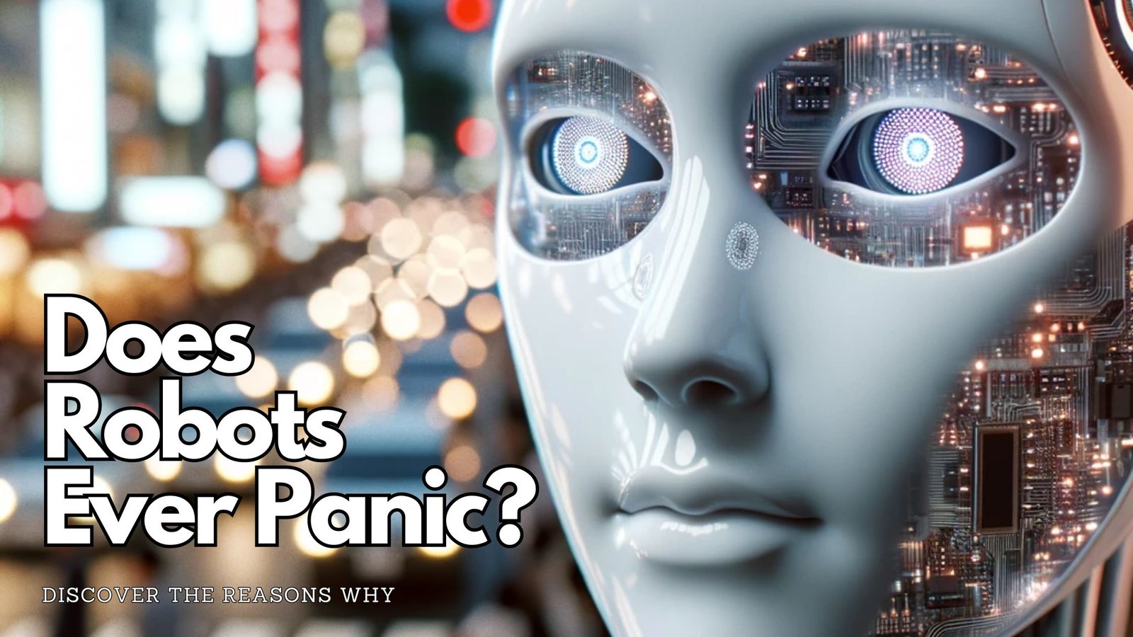 Discover the Reasons: Why Don #39 t Robots Ever Panic?