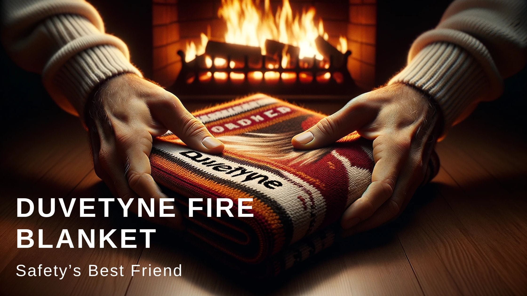 duvetyne fire blanket