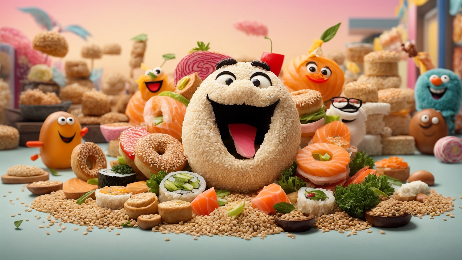 sesame puns