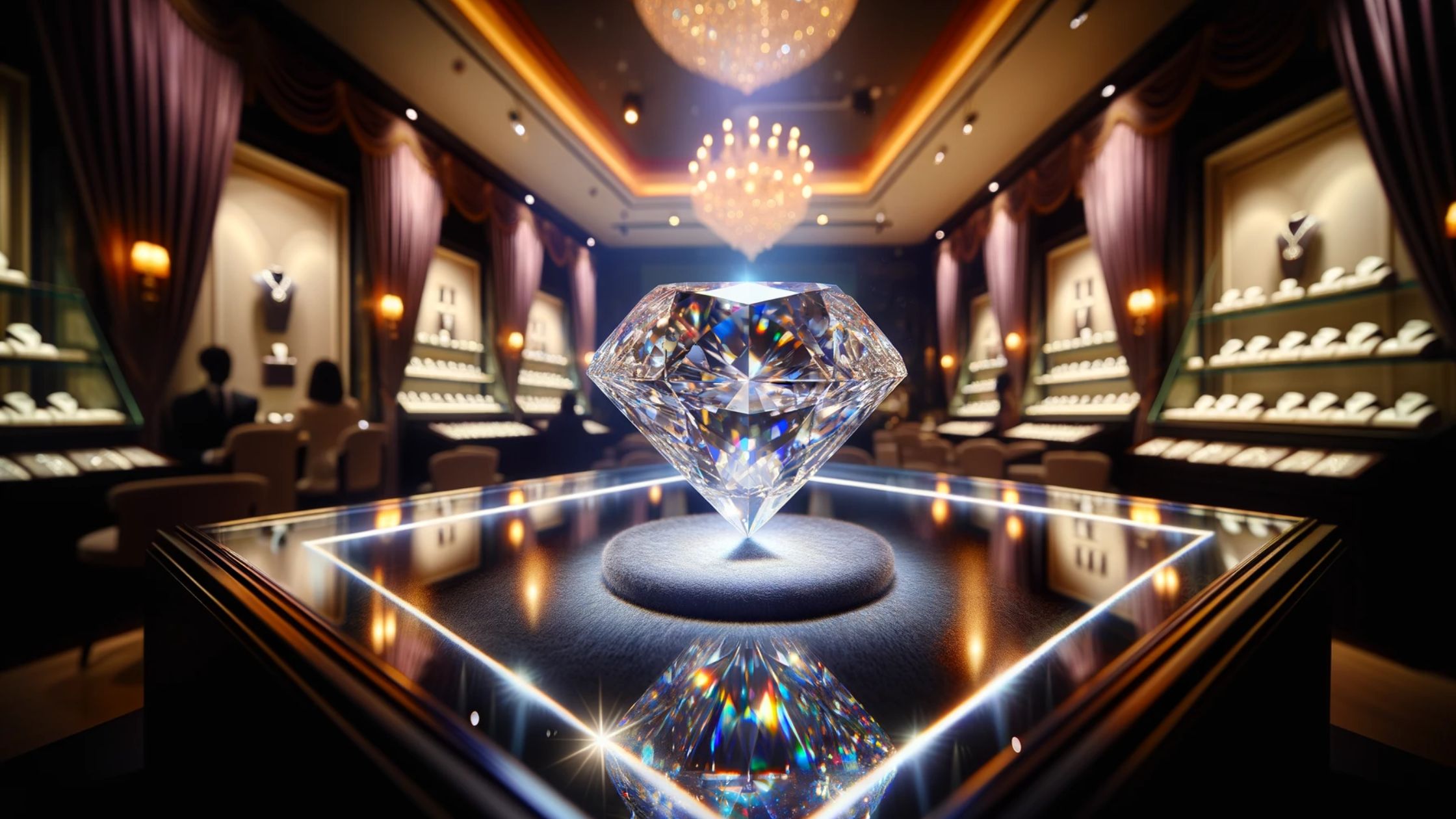 diamond in showcase
