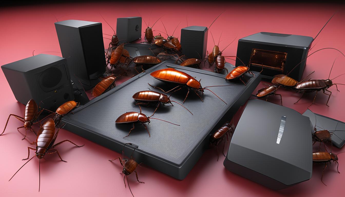 why do roaches like electronics