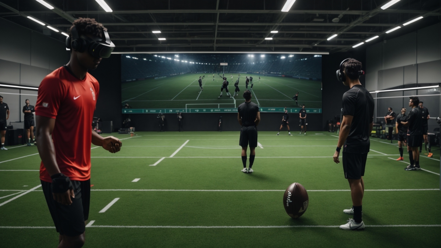 VR Quarterback Training Guide Reps Virtual Reality r4 Football