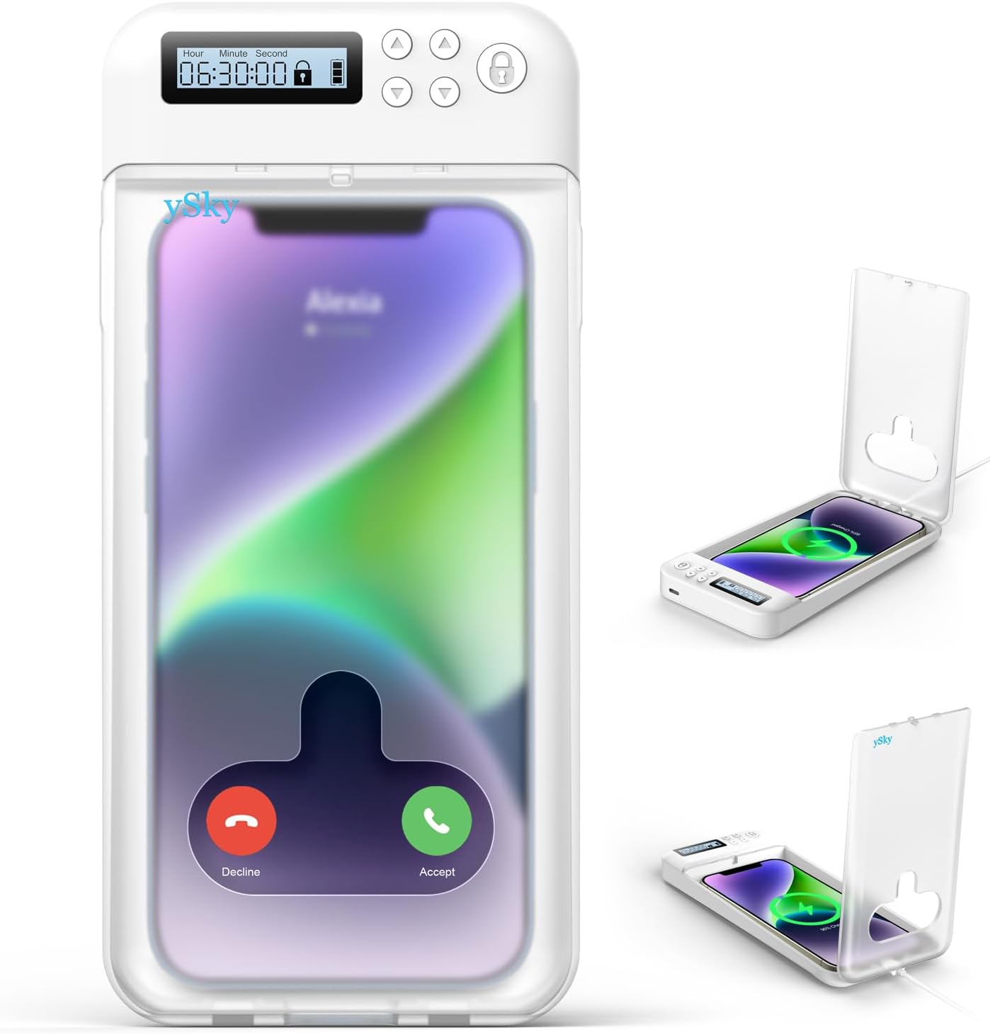 ySky Phone Lock Box for iPhone and Android Phones